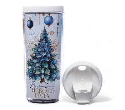 Термокружка новогодняя «Волшебного Нового года» 350 мл, изображение 3