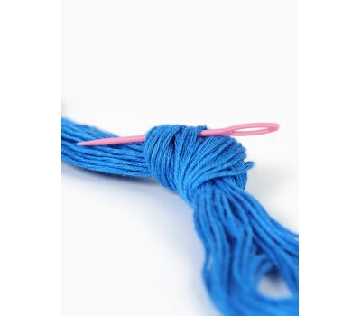 Набор для творчества «Первые стежки» — вышивка на холсте для детей, изображение 3