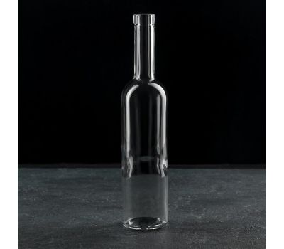 Стеклянная бутылка «Оригинальная» 500 мл, прозрачная