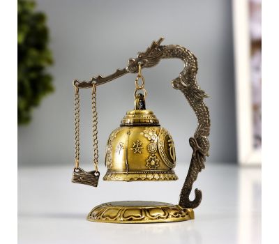 Колокол-гонг настольный «Будда», металл, изображение 2