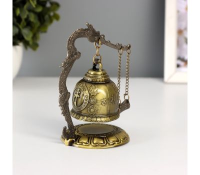 Колокол-гонг настольный «Будда», металл, изображение 5