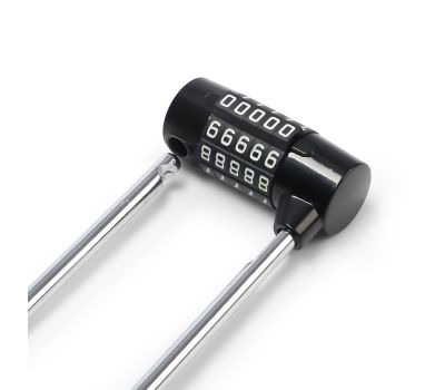 Кодовый велосипедный замок U-образный — надёжная защита без ключей, изображение 6