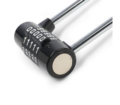 Кодовый велосипедный замок U-образный — надёжная защита без ключей, изображение 7