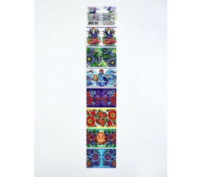 Пасхальные термонаклейки «Петриковская» — набор из 21 штуки для ярких праздничных яиц, изображение 3