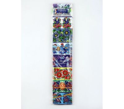 Пасхальные термонаклейки «Петриковская» — набор из 21 штуки для ярких праздничных яиц, изображение 5