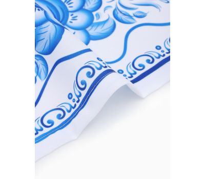 Салфетка пасхальная на стол «Гжель ХВ» 65×65 см, изображение 6