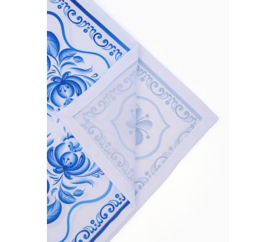 Салфетка пасхальная на стол «Гжель ХВ» 65×65 см, изображение 7