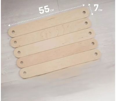 Балансировочная дорожка 2,75 м из 5 элементов — тренажёр равновесия для детей и взрослых, изображение 3