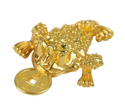Кошельковый талисман «Жаба с Фэн-шуй монетой» — символ удачи и финансового благополучия, изображение 4
