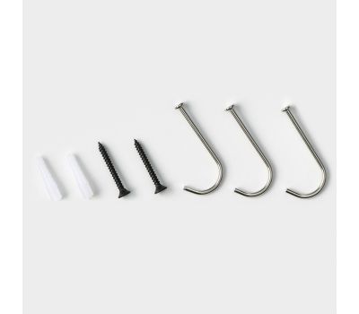 Магнитный держатель для ножей 34 см с крючками — порядок и удобство на кухне, изображение 5