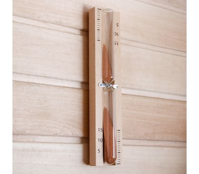 Песочные часы для бани и сауны 15 минут ЧПС-1Г — контроль времени и комфорт, изображение 2