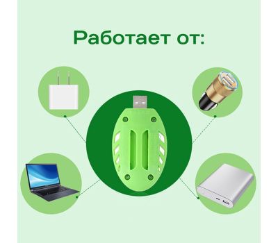 USB-фумигатор Luazon LRI-10 — надёжная защита от комаров в любом месте, изображение 2