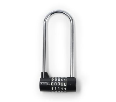 Кодовый велосипедный замок U-образный — надёжная защита без ключей, изображение 2