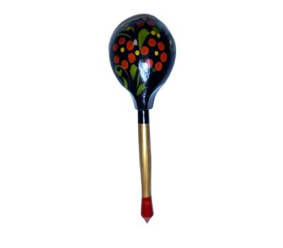 Деревянная ложка «Чернушка» хохлома — традиции и стиль в каждой детали, изображение 4