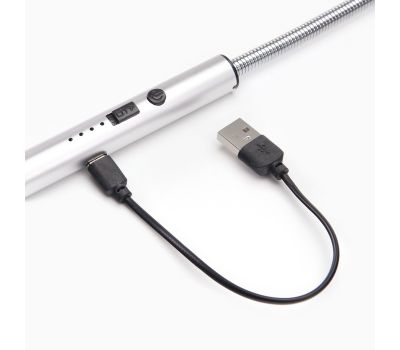 Зажигалка электронная дуговая для кухни и свечей, USB, 170 мАч, изображение 4