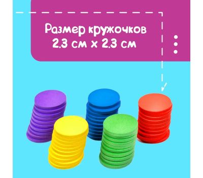 Математический тренажёр «Сложение и вычитание» со счётным материалом «Кружочки» — обучение математике в игровой форме, изображение 6