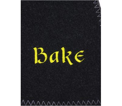 Шапка для бани и сауны «Bake» — комфорт горячего пара, сдержанный стиль и оригинальная вышивка, серая, «Добропаровъ», изображение 3