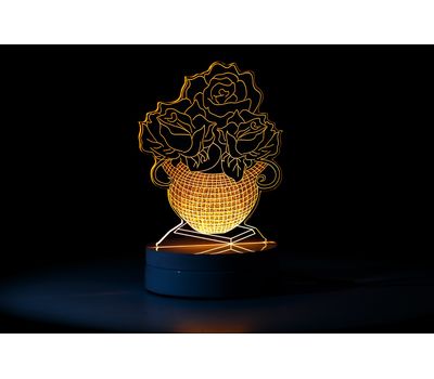 Креативные 3D светильники: уникальное освещение для вашего интерьера., изображение 3