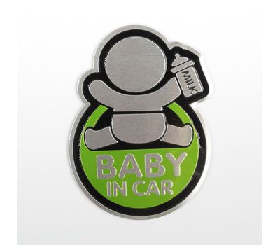  Наклейка декоративная на автомобиль «Baby in car», фото 1 