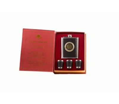 Подарочный набор в виде книги с фляжкой и рюмками: необычный подарок для мужчины, изображение 2 Подарочный набор в виде книги с фляжкой и рюмками: необычный подарок для мужчины, изображение 2