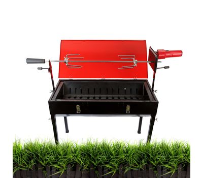 Универсальный мангал MegaGrill с электроприводом 5 в 1 – готовьте вкусно и разнообразно, изображение 2