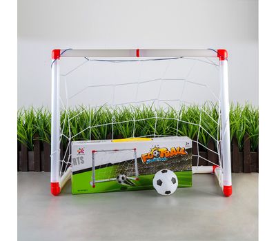Набор для футбола (ворота, мяч, насос)
