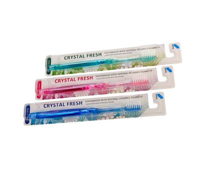 Зубная щетка Crystal Fresh с натуральной керамикой