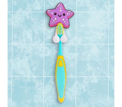 Детский держатель для зубной щетки — веселый и практичный аксессуар для ванной комнаты, изображение 2