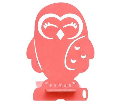 Органайзер для телефона “Совушка” — стильный и удобный аксессуар для вашего стола, изображение 2