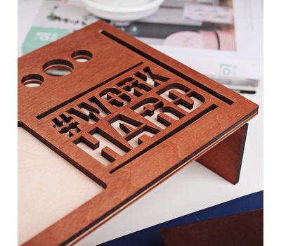 Деревянный органайзер для клавиатуры - порядок и удобство на вашем рабочем столе!, изображение 3