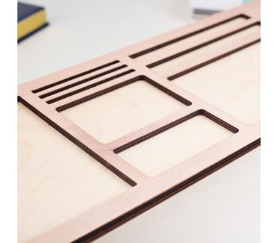 Деревянный органайзер для клавиатуры - порядок и удобство на вашем рабочем столе!, изображение 4