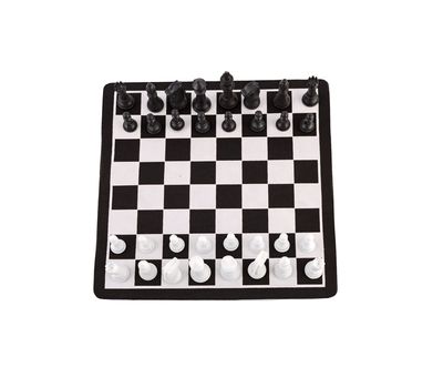 Набор 2 в 1 шахматы и "уголки" магнитные в тубе — ваш идеальный спутник в путешествиях!, изображение 2