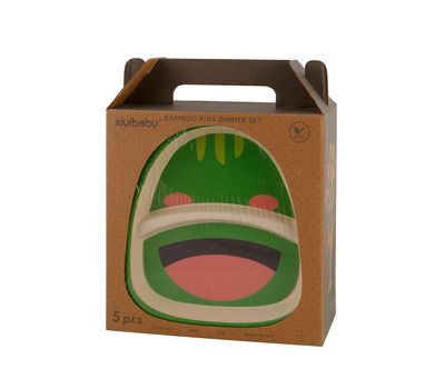 Набор детской посуды из бамбука «Bamboo Kids Set» — яркий и безопасный выбор для вашего ребенка!, изображение 2