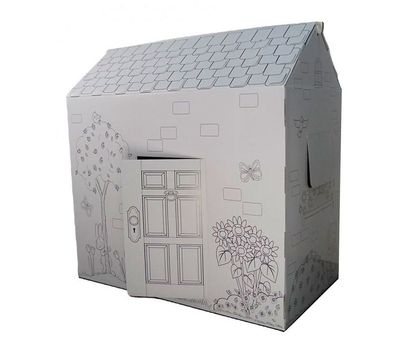  Картонный домик-раскраска+Подарок, фото 2 