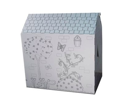  Картонный домик-раскраска+Подарок, фото 1 