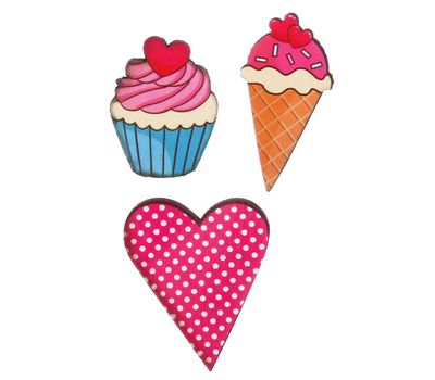 Набор брошей деревянных "Мы с тобой идеальная пара": добавьте креатива в свой образ, изображение 2