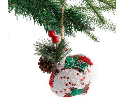 Новогодние игрушки "Заплатки": Уют и традиции в вашем доме, изображение 2