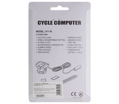 Проводной велокомпьютер JY-116: Максимальная эффективность тренировок каждый день, изображение 3