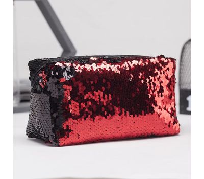 Стильная дорожная косметичка «Хамелеон» с изменяющимся цветом и удобным ремешком, изображение 4