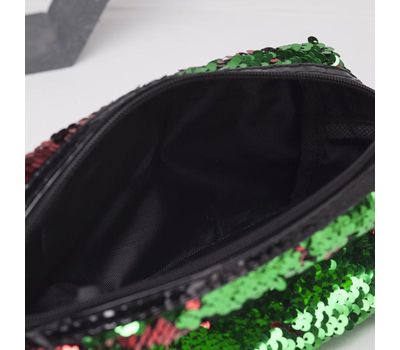 Стильная дорожная косметичка «Хамелеон» с изменяющимся цветом и удобным ремешком, изображение 2