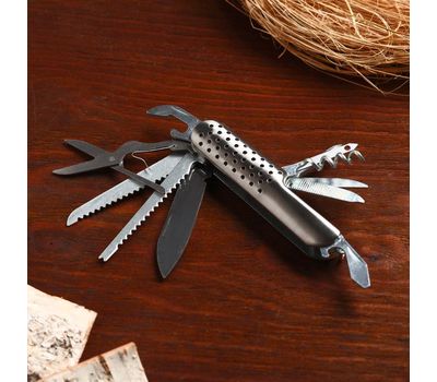 Нож 11 в 1 с перфорированной рукоятью – универсальный инструмент для любых ситуаций, изображение 3