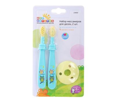Набор массажёров для детских дёсен: эффективная помощь в прорезывании зубов вашего малыша., изображение 2