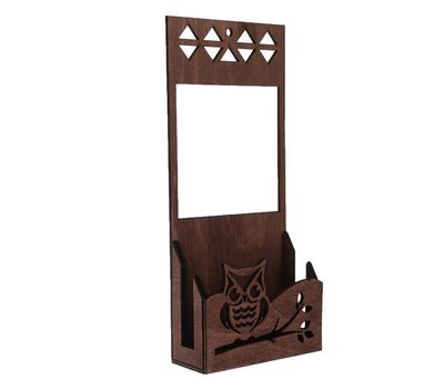 Органайзер деревянный для телефона на розетку «Совушка» — стиль и безопасность для вашего гаджета, изображение 4