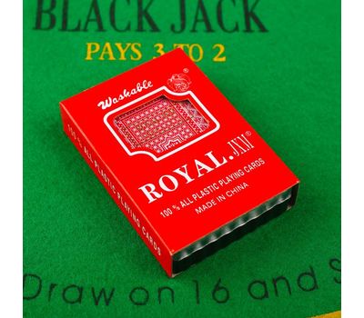 Пластиковые игральные карты "Roya Classicl": надежность и удобство для ваших игр!, изображение 5