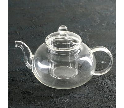Прозрачный заварочный чайник 0,6 л – стильный и функциональный выбор для вашей кухни!, изображение 2