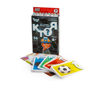 Настольная игра «Кто Я?» мини – веселое развлечение для вашей компании, изображение 2