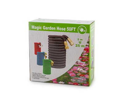 Садовый шланг-гармошка 15 метров с насадкой-распылителем – легкость и удобство на вашей даче, изображение 2 Садовый шланг-гармошка 15 метров с насадкой-распылителем – легкость и удобство на вашей даче, изображение 2