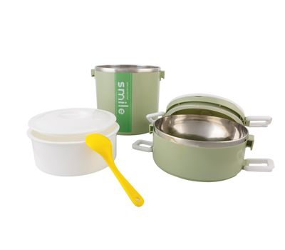 Двухсекционный Ланч бокс для обедов объемом 2.5 л: идеальное решение для вашего обеденного перерыва!, изображение 4