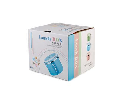 Ланч-бокс для обедов объемом 1.0 л: ваш надежный спутник в работе и путешествиях!, изображение 2