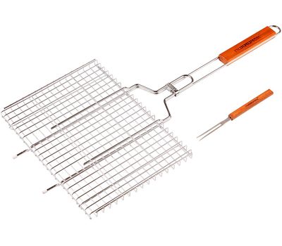 Решетка для барбекю «Пикничок» – удобный аксессуар для пикника и приготовления вкусных блюд на природе, изображение 2